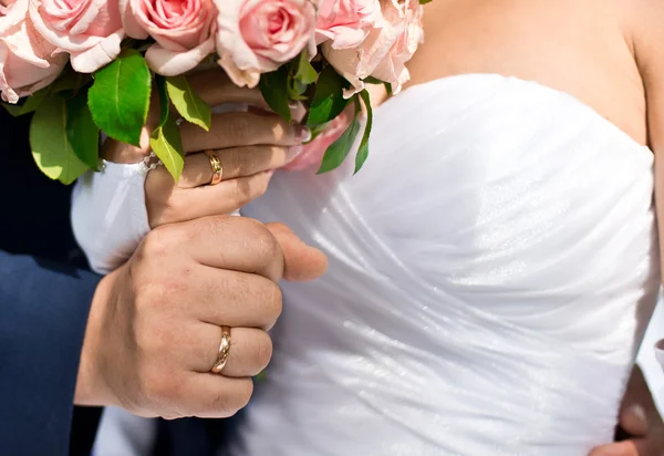 Casamento casal — Fotografia de Stock