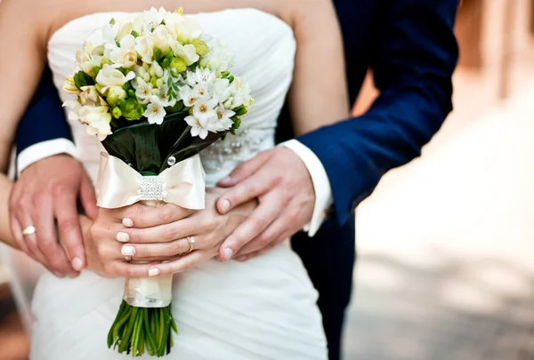 Casamento casal — Fotografia de Stock