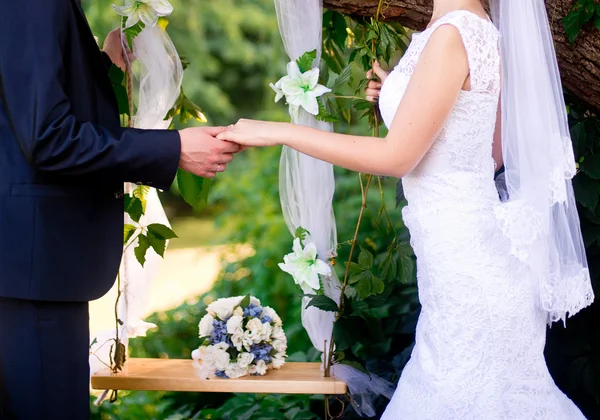 Casamento casal — Fotografia de Stock