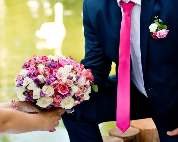 Casamento casal — Fotografia de Stock