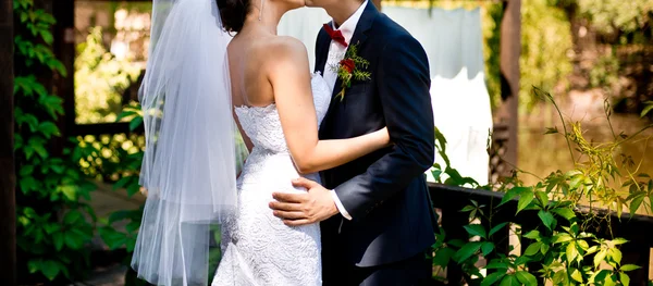 Beau couple de mariage — Photo