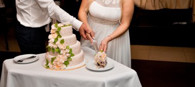 güzel düğün pastası