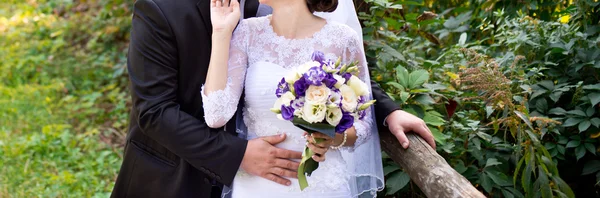 Pareja de boda enamorada — Foto de Stock