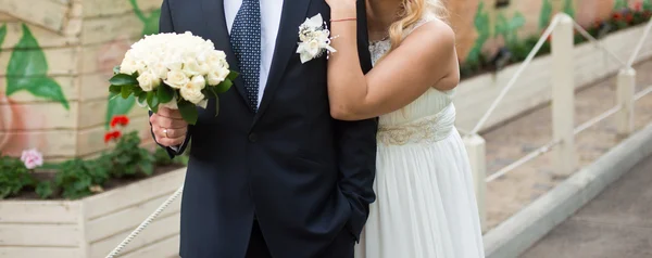 Wedding couple in love — Stock Photo, Image