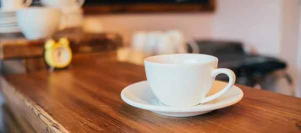Kahve Fincanı Kafede — Stok fotoğraf