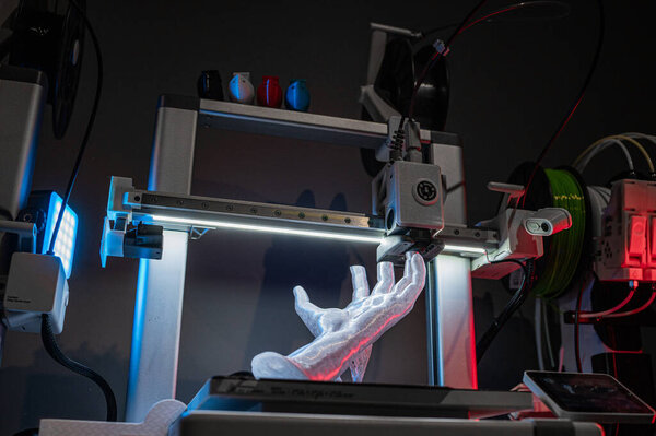 3D прототипирование детали, создание модели на 3D принтере. Образец.