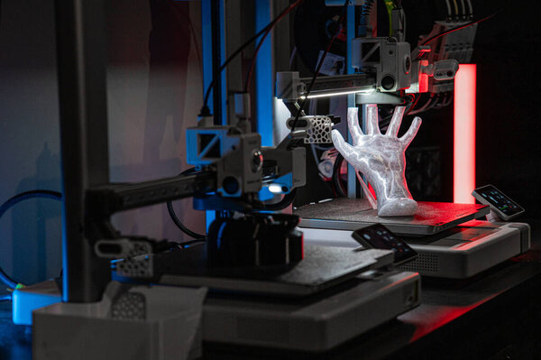 3D прототипирование детали, создание модели на 3D принтере. Образец.