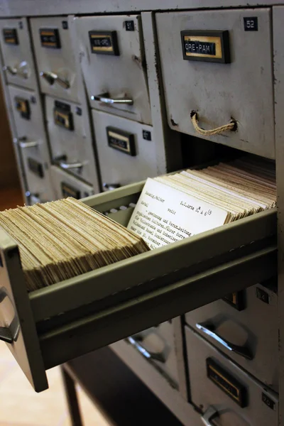 Document filing cabinet, filing — Stock Photo, Image