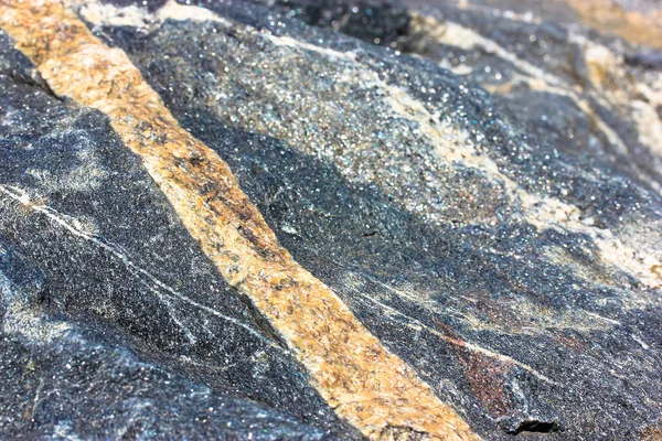 Textura Piedra Granito Cerca Fondo Rocas Intrusivas Gran Superficie Piedra —  Fotos de Stock