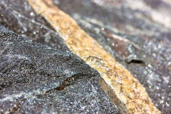 Textura Piedra Granito Cerca Fondo Rocas Intrusivas Gran Superficie Piedra —  Fotos de Stock