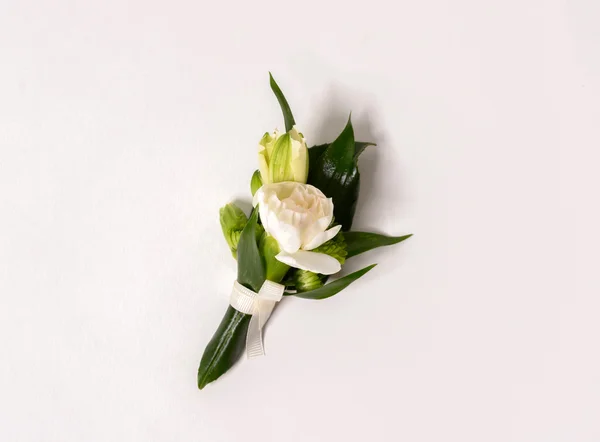 Nice buttonhole on the background — Stock Photo, Image