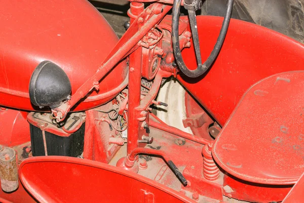 Tractor de edad, detalle . — Foto de Stock