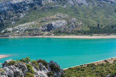 Cuber rezervuar Sierra de Tramuntana, Mallorca, İspanya    