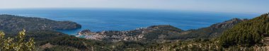 Panoramik liman de Nottingham, Mallorca. 