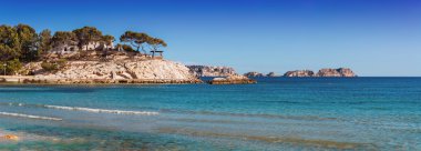 Paguera Körfezi panoramik manzarası          