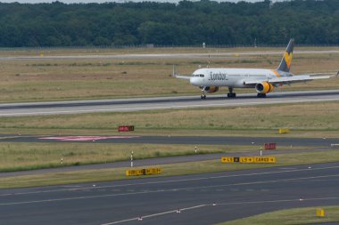 DUESSELDORF, NRW, ALMANA - 18 Haziran 2019