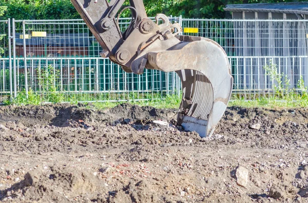 挖掘机铲 — 图库照片