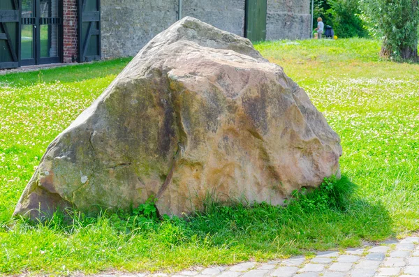 Blocco erratico, pietra, rocce, Brocken — Foto Stock