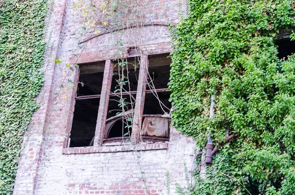 Εγκαταλελειμμένο εργοστάσιο κτίριο. — Φωτογραφία Αρχείου