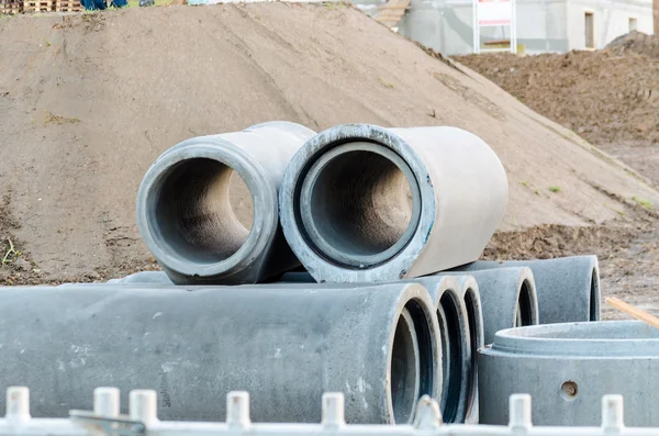 Beton borular, kanalizasyon