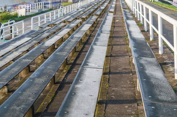 Long rows of seats — Stock Photo, Image