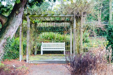 Pergola ile Bahçe tezgah
