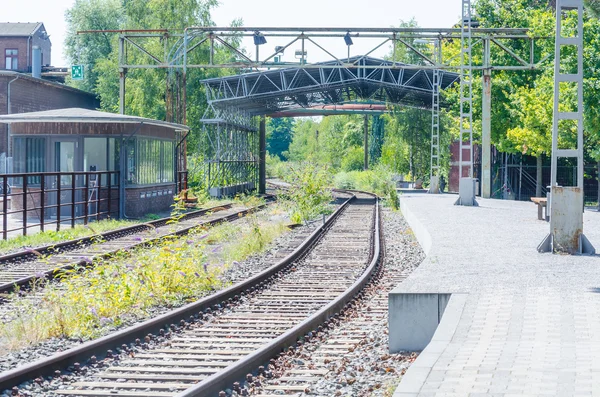 Old railroad tracks — Stock Photo, Image