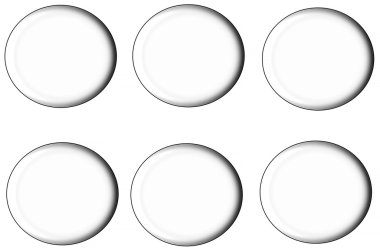 yuvarlak düğme kümesi,