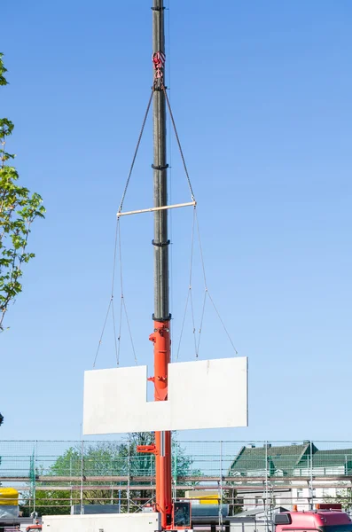 Mobile construction crane — Stock Photo, Image