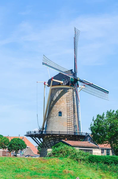 Historic Dutch windmill — Stock Photo, Image