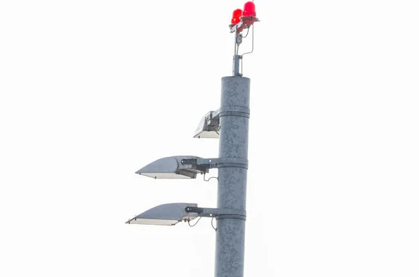 Landescheinwerfer Flughafen — Stockfoto