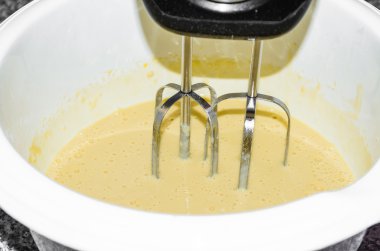 Bir ekmek hamur karıştırma