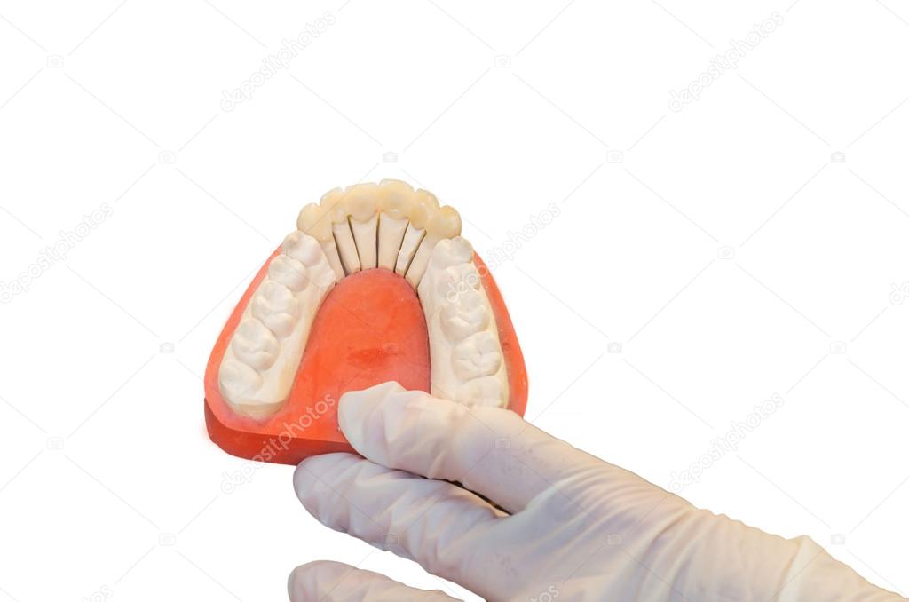 Dentures, prosthesis and oral hygiene. Dentures, prosthesis