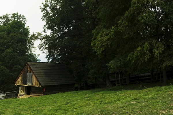 Museu, aldeia histórica no campo — Fotografia de Stock