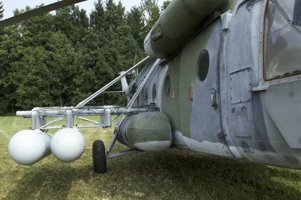 Askeri saldırı helikopteri savaşa hazır — Stok fotoğraf