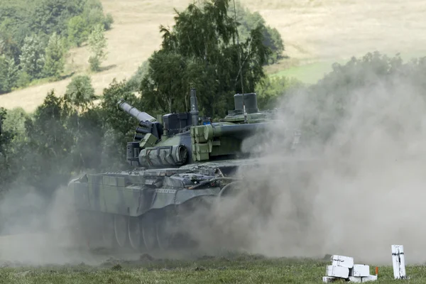 troops and equipment in the historic Battle