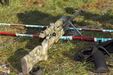 Polis Sniper silahıyla