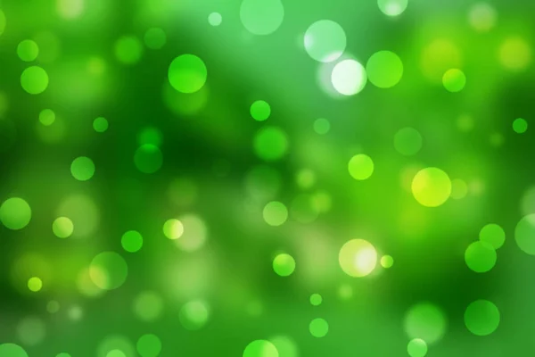 Astratto Verde Giallo Bokeh Sfondo Con Luce Morbida Lucido Glitter — Foto Stock