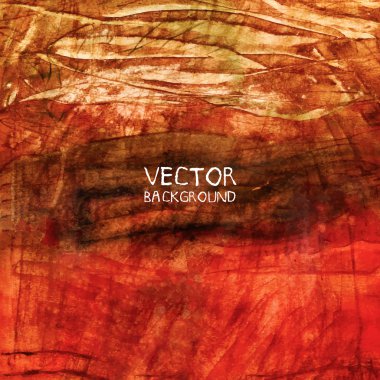 Orijinal resim kağıt üzerinde. Medya mix. Vektör arka plan.