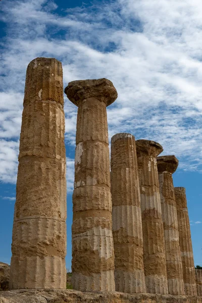 Valley of the Temples at Agrigento Sicílie, Italy — Stock fotografie