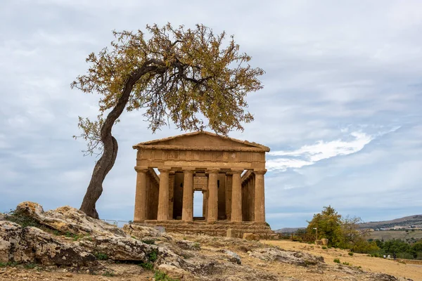 Valley of the Temples at Agrigento Sicily, Italy — Stock Photo, Image