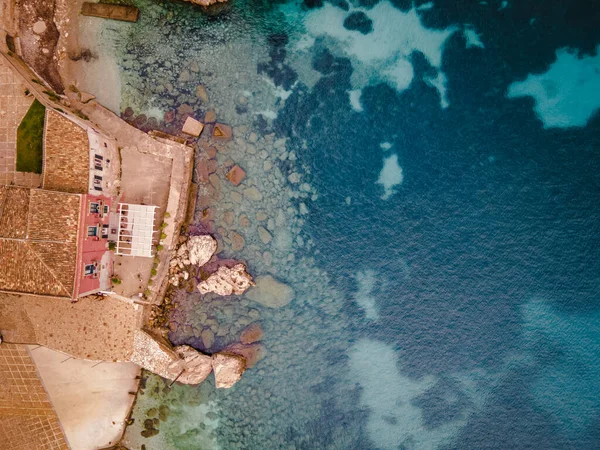 Scopello Playa de Sicilia Italia — Foto de Stock