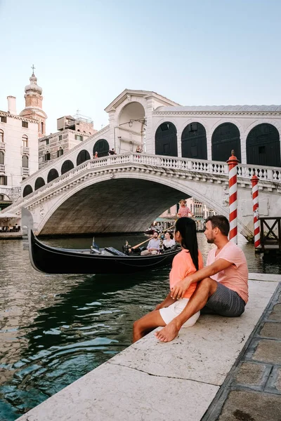 Italy Venice, almost empty city of Venice during summer 2020 with the covid 19 pandemic surge in Italy — Stock Photo, Image