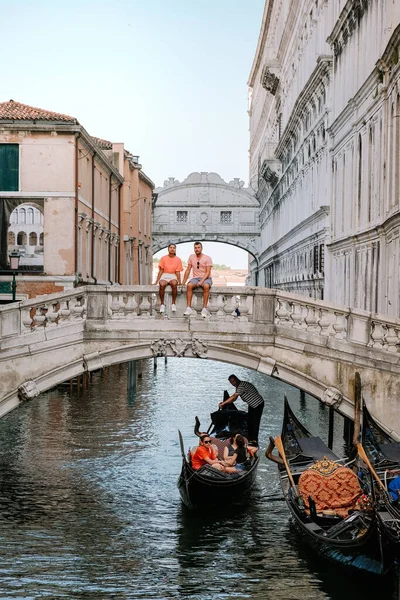 Italia Venezia, città quasi vuota di Venezia durante l'estate 2020 con l'impennata pandemica del 19 in Italia — Foto Stock