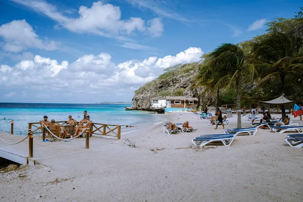 Curazao Caribbean Island, Kokomo Beach Vistas alrededor de la isla caribeña de Curazao — Foto de Stock
