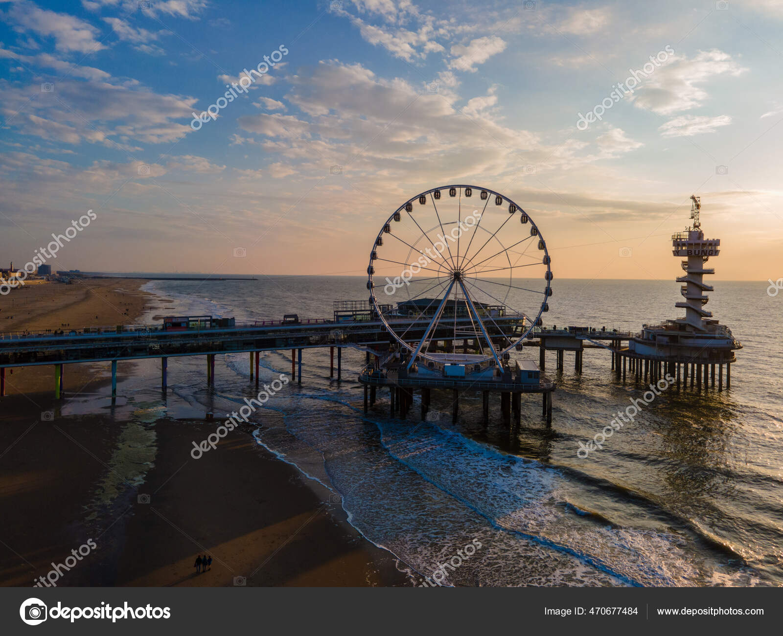 The Ferris Wheel The Pier at Scheveningen, The Hague, The