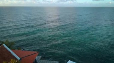 Curacao, Willemstad Punda ve Otrobanda Pietermaai bölgesinde renkli kayalar, Pietermaai Curacao 'da çok renkli evler., 