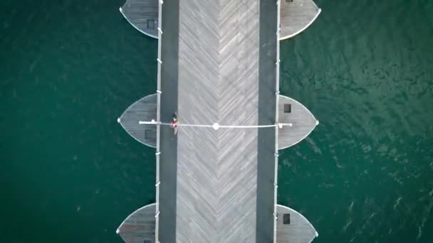 Willemstad, Curacao Antille Olandesi. Edifici colorati attirano turisti da tutto il mondo. Cielo azzurro giornata di sole Curacao Willemstad — Video Stock