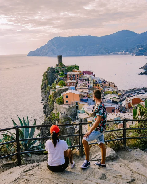 Village côtier pittoresque de Vernazza, Cinque Terre, Italie. — Photo