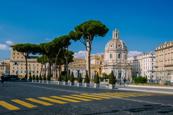 Forum Romanum vista desde el Capitolio en Italia, Roma. Italia — Foto de Stock